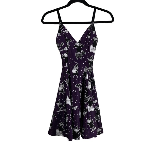 BlackMilk Women's XXS BEST WITCH FRIENDS MINI STRAPPY DRESS - Picture 6 of 6